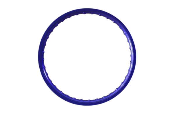 Felgenring 1,2x17" Aluminium Blau eloxiert